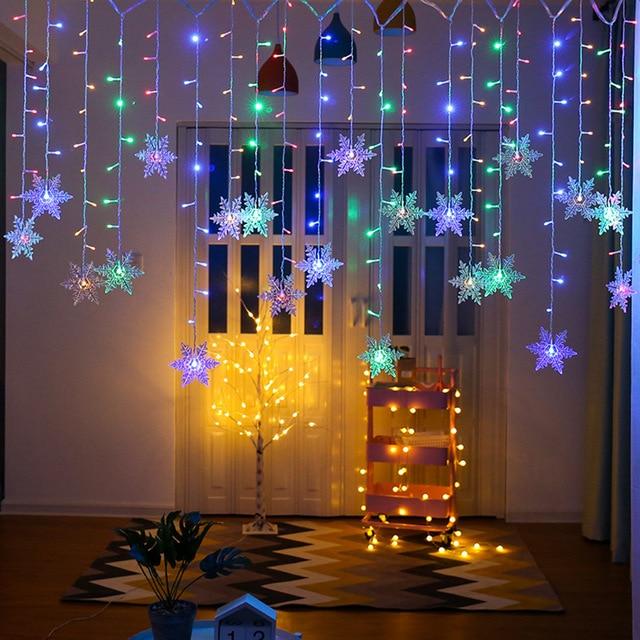 Schneeflocken Hängende LED-Lichter